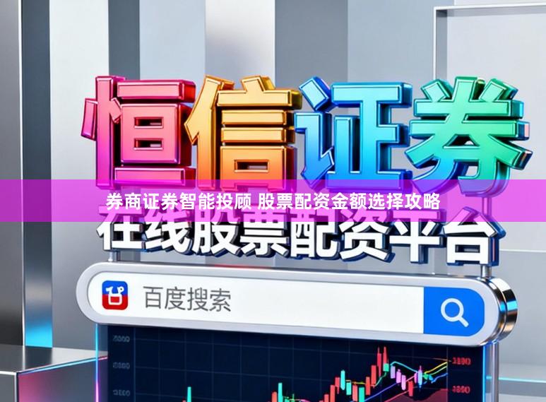 券商证券智能投顾 股票配资金额选择攻略