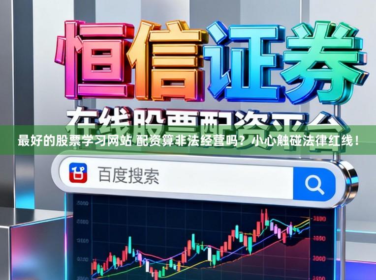 最好的股票学习网站 配资算非法经营吗?小心触碰法律红线!